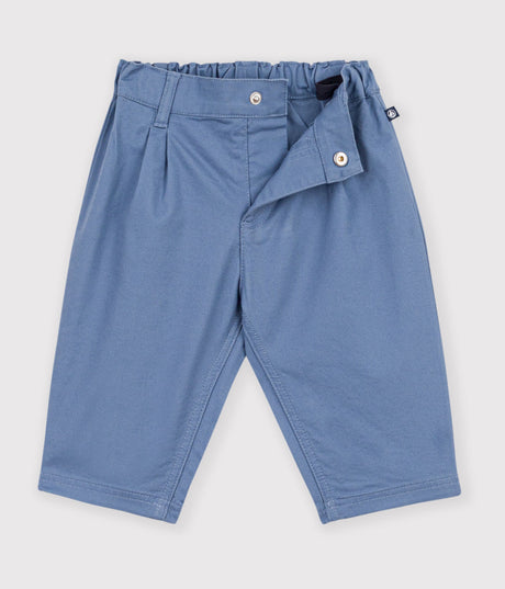 BABIES' PLAIN TWILL TROUSERS