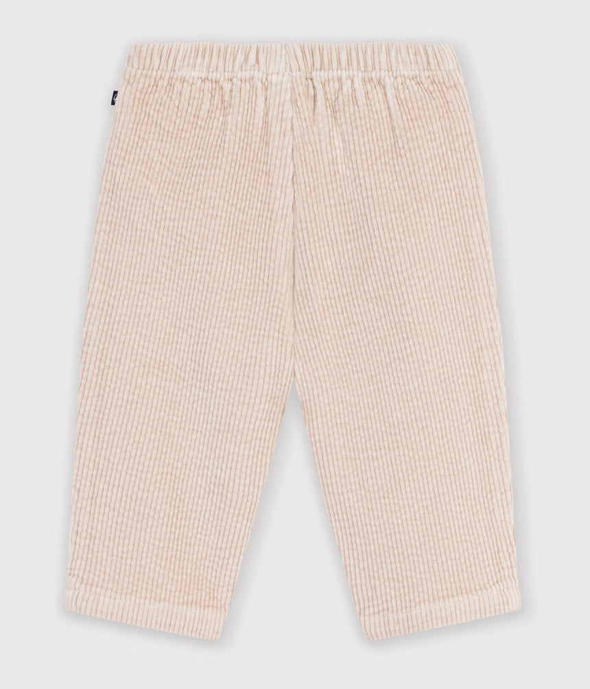 BABIES' PLAIN CORDUROY TROUSERS