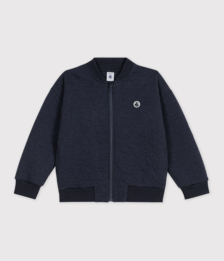 CHILDREN'S PLAIN COTTON CARDIGAN