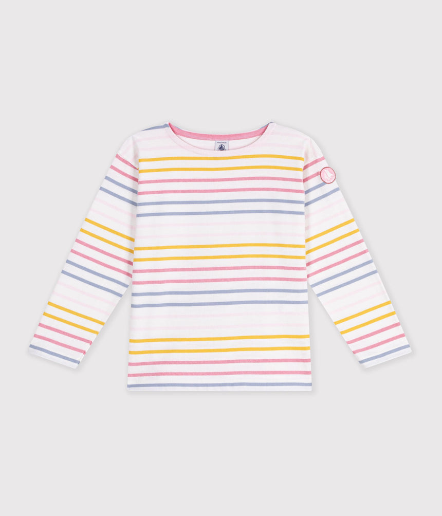 CHILDREN'S COTTON BRETON TOP