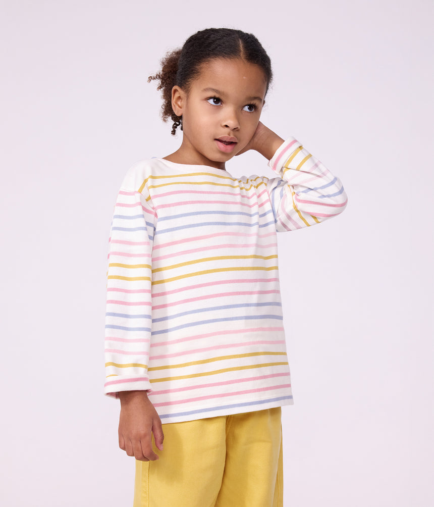 CHILDREN'S COTTON BRETON TOP