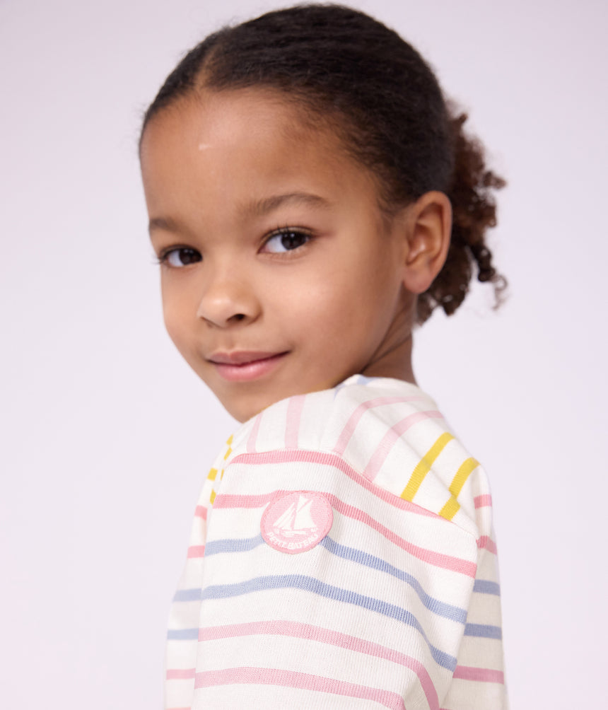 CHILDREN'S COTTON BRETON TOP