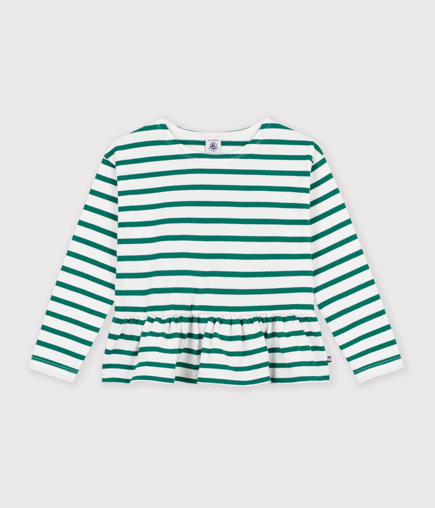 CHILDREN'S COTTON BRETON TOP