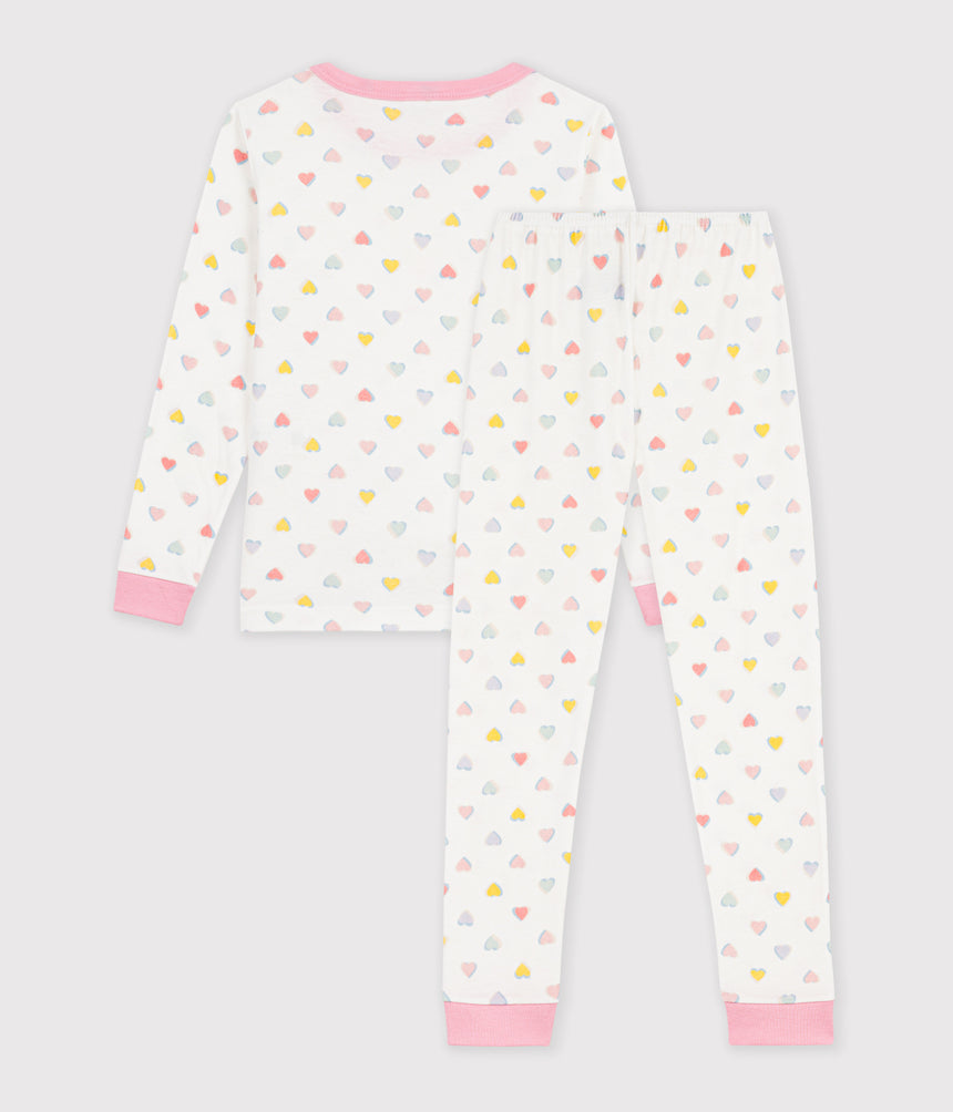 CHILDREN'S SNUG-FITTING PRINTED COTTON PYJAMAS
