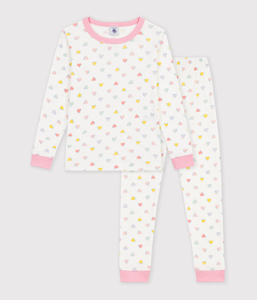 CHILDREN'S SNUG-FITTING PRINTED COTTON PYJAMAS