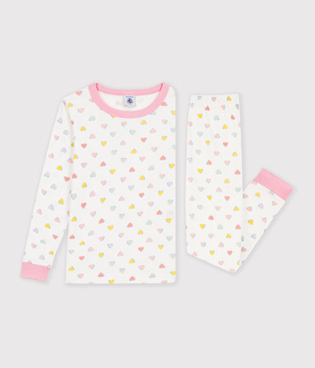 CHILDREN'S SNUG-FITTING PRINTED COTTON PYJAMAS