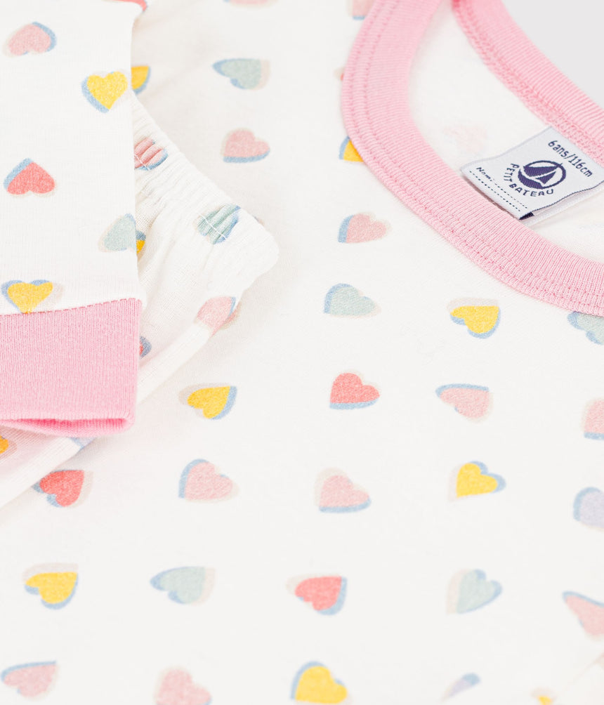 CHILDREN'S SNUG-FITTING PRINTED COTTON PYJAMAS