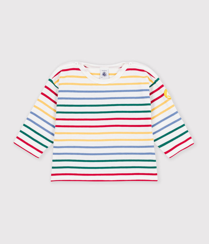 BABIES' COTTON BRETON TOP
