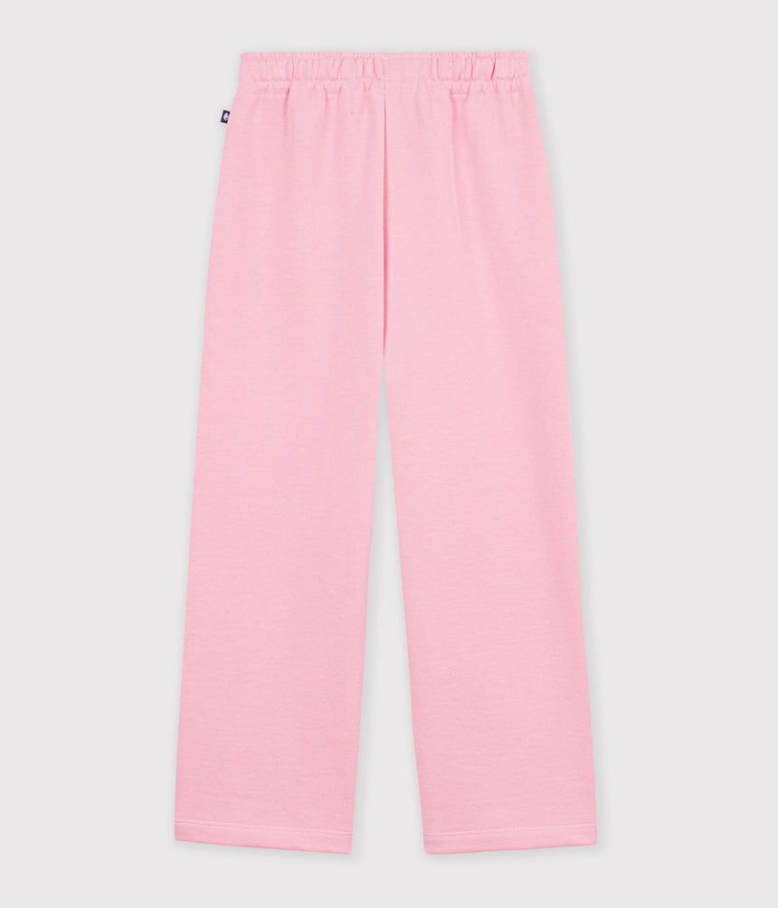 CHILDREN'S PLAIN COTTON JOGGING BOTTOMS