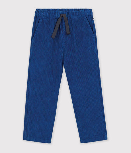 STRAIGHT CORDUROY TROUSERS