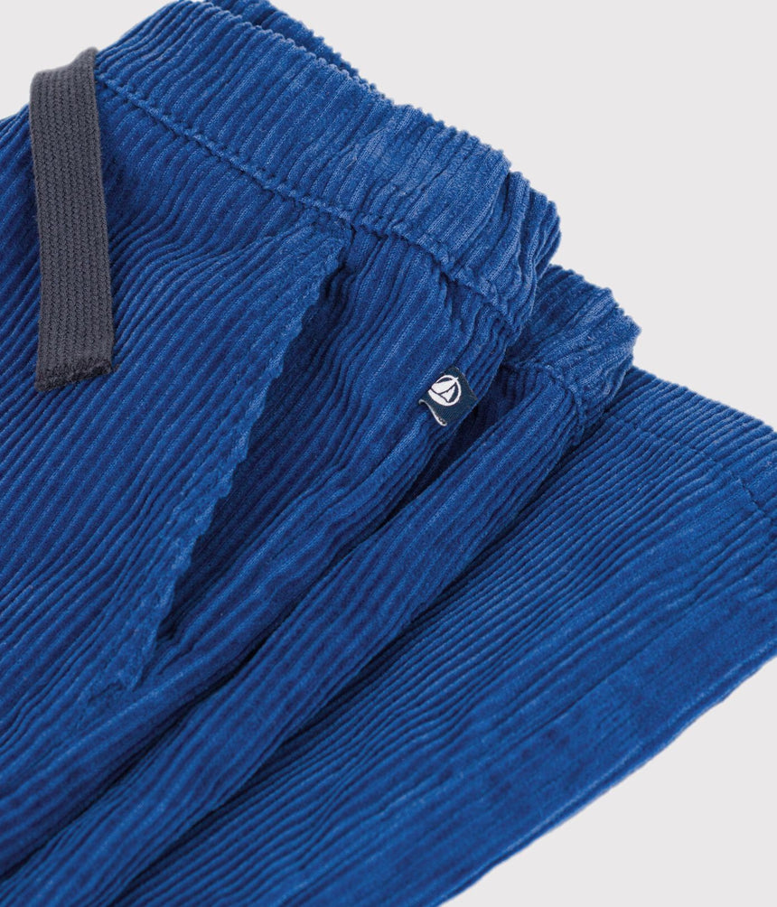 STRAIGHT CORDUROY TROUSERS