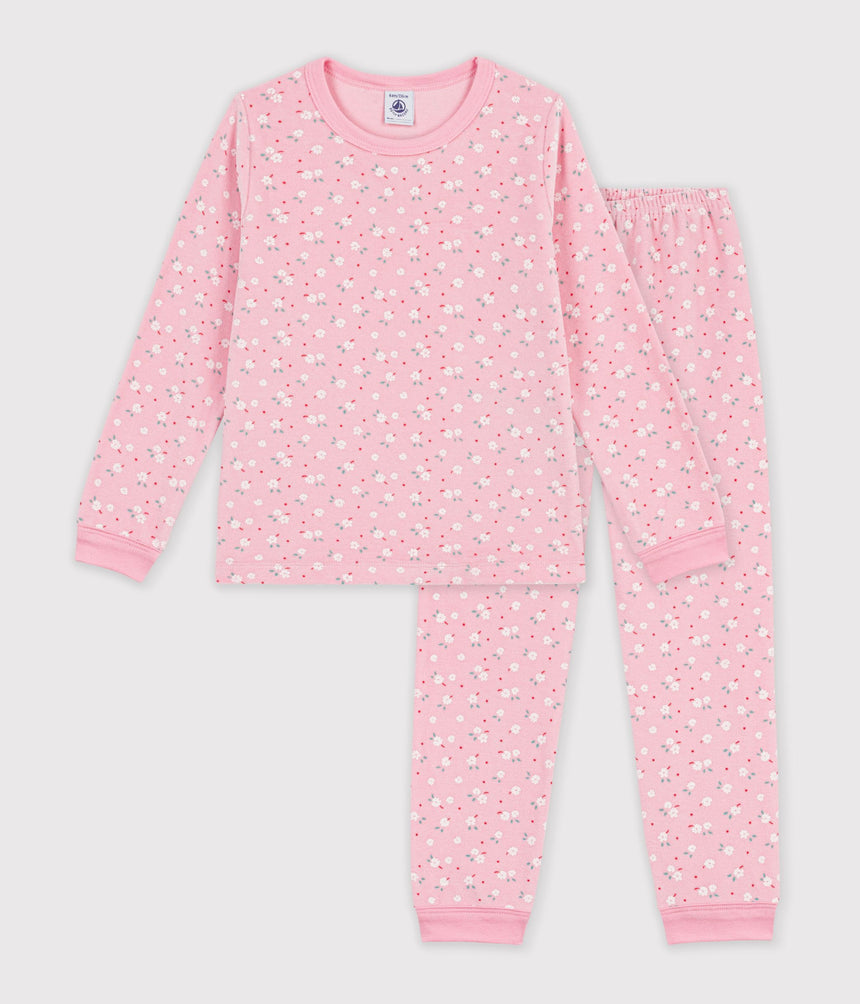 CHILDREN'S PRINTED VELOUR PYJAMAS