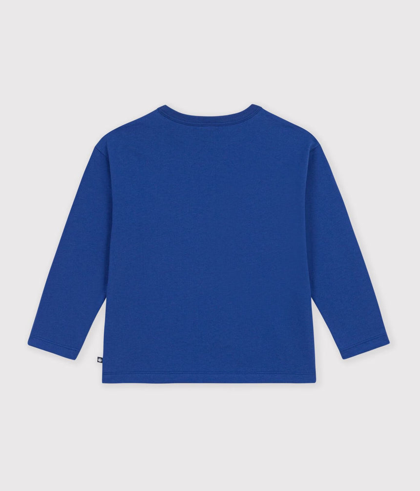 CHILDREN'S LONG-SLEEVED PATTERNED T-SHIRT