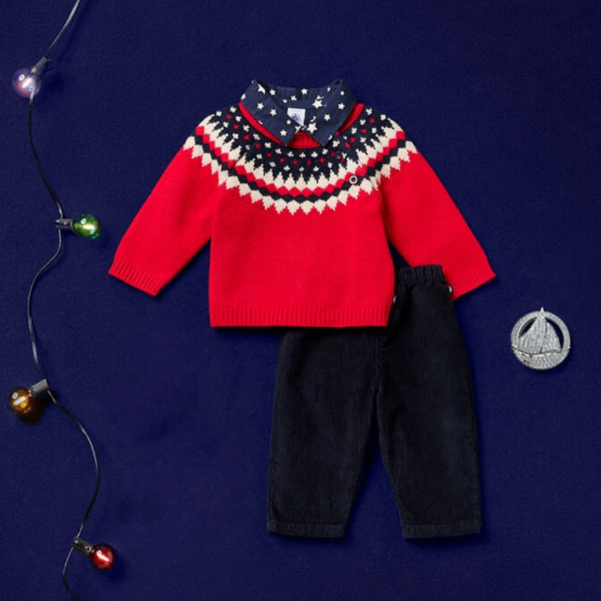 BABY BOY CHRISTMAS OUTFIT