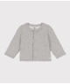 BABIES' FLEECE CARDIGAN