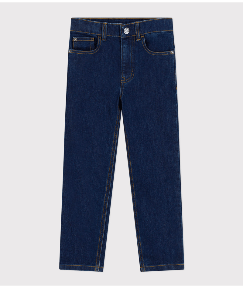 BOYS' STRAIGHT FIT DENIM TROUSERS