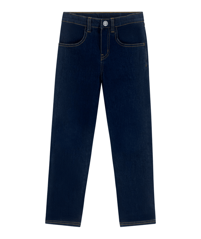GIRL' S STAIGHT FIT DENIM TROUSERS