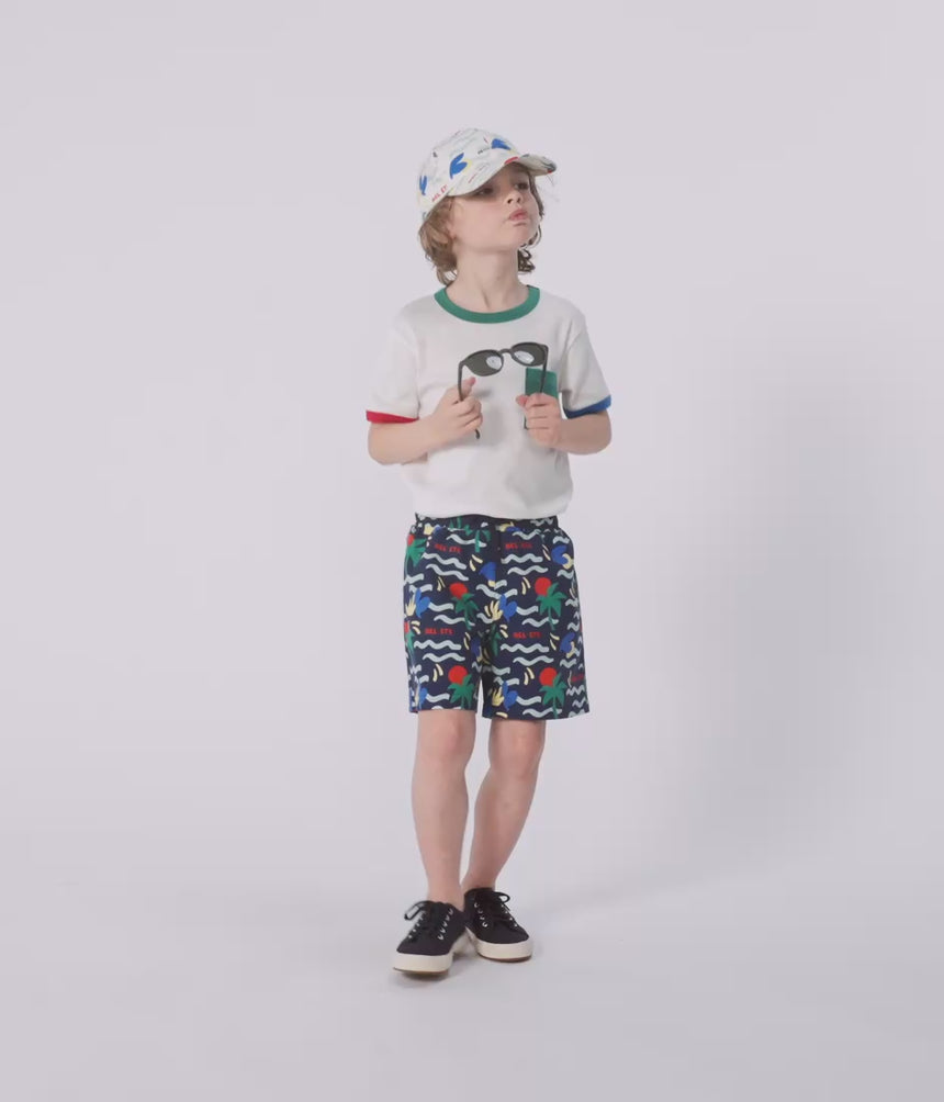 CHILDREN'S PRINTED SWIM SHORTS