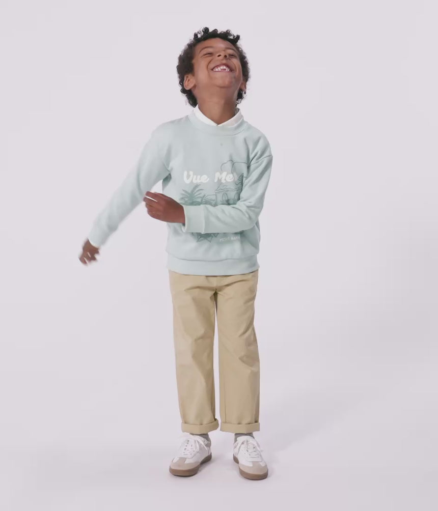 CHILDREN’S COTTON TROUSERS