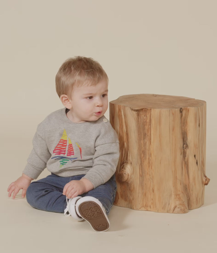 BABIES' FLEECE SWEATSHIRT