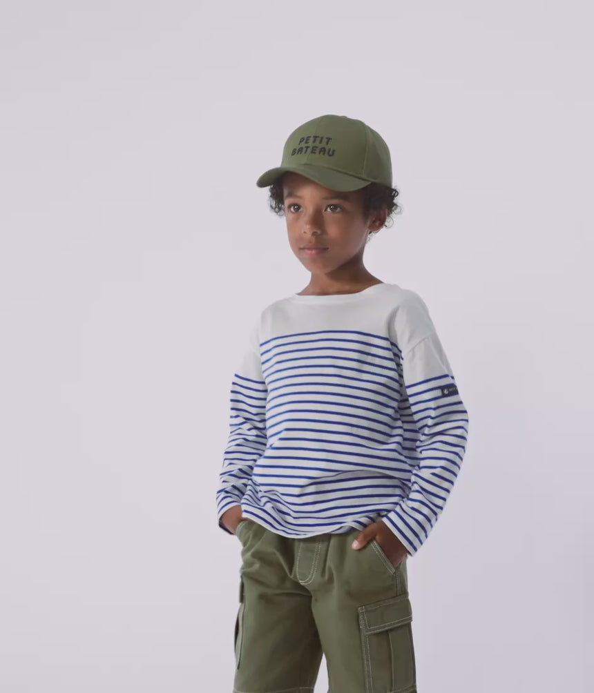 CHILDREN'S COTTON CARGO BERMUDA SHORTS